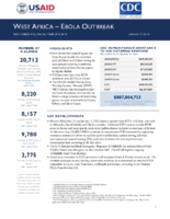 West Africa  Ebola outbreak fact sheet 15 fiscal year FY 2015