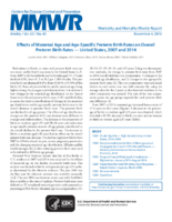 MMWR Morbidity and Mortality Weekly Report Vol 65 No 43 November 4 2016