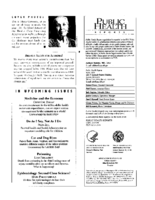 Public Health Reports  v 113 no 2  masthead