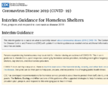 Interim Guidance for Homeless Shelters Plan Prepare and Respond to Coronavirus Disease 2019 March 8 2020