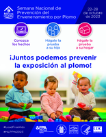 Semana Nacional de Prevencin del Envenenamiento por Plomo  2228 de octubre de 2023