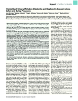 Variability of Urinary Phthalate Metabolite and Bisphenol A Concentrations before and during Pregnancy
