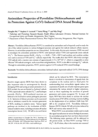 Antioxidant Properties of Pyrrolidine Dithiocarbamate and Its Protection Against CrVIInduced DNA Strand Breakage