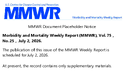 Morbidity and Mortality Weekly Report MMWR  Vol 75  No 25 July 2 2026