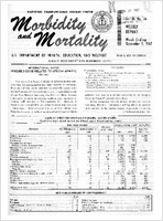 Morbidity and Mortality Weekly Report Vol 16 No 36 week ending September 9 1967