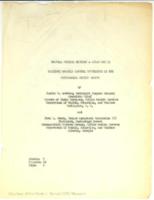 Military malaria control experience in the continental United States