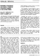 Estimates of incidence and costs of intestinal infectious diseases in the United States