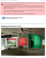 Story of CDC  Making food safer to eat