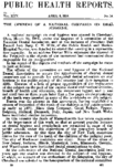 Public health reports  v 25 no 14 APRIL 8 1910