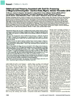 Childhood Lead Poisoning Associated with Gold Ore Processing a VillageLevel InvestigationZamfara State Nigeria OctoberNovember 2010
