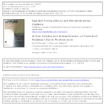 InUse Testing and Interpretation of ChemicalResistant Glove Performance