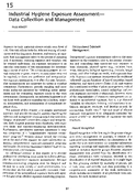 Industrial Hygiene Exposure Assessment  Data Collection and Management