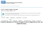 Trends in number of COVID19 cases in the US reported to CDC by stateterritory trends in total and cumulative incidence rate of COVID19 deaths in the United States reported to CDC per 100000 population Sep 6 2020