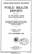 Public Health Reports  v 51 part 2 numbers 2752 JulyDecember 1936  index