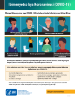 Ibimenyetso bya Koronavirusi COVID19