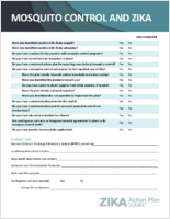 Mosquito control and Zika
