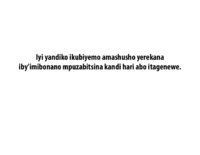 Abakize indwara ya Ebola Uburyo bwo gukoresha agakingirizo kabagabo