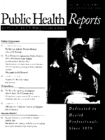 Public Health Reports  v 111 no 1  table of contents