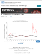 NCHS mortality surveillance data  updated Sept 25 2020