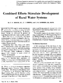 Combined efforts stimulate development of rural water systems
