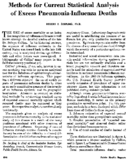 Methods For Current Statistical Analysis Of Excess PneumoniaInfluenza Deaths