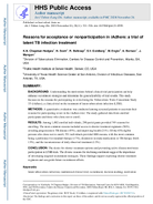 Reasons for acceptance or nonparticipation in iAdhere a trial of latent TB infection treatment