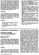 The role of exercise in preventing osteoporosis