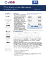 West Africa  Ebola Outbreak Fact Sheet 18 Fiscal Year FY 2015