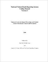 National violent death reporting system coding manual