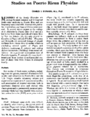 Studies on Puerto Rican Physidae