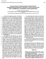 Evaluation of an Ergonomic Intervention Demonstrates Reduced Low Back Loads Associated with Commercial Dungeness Crab Harvesting