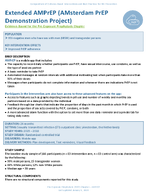 Extended AMPrEP AMsterdam PrEP Demonstration Project