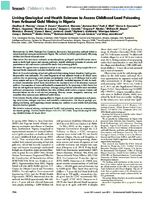Linking Geological and Health Sciences to Assess Childhood Lead Poisoning from Artisanal Gold Mining in Nigeria