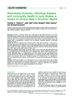 Washeteria closures infectious disease and community health in rural Alaska  a review of clinical data in Kivalina Alaska