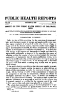 Public Health Reports  V 37 No 32 August 11 1922