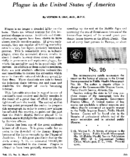 Plague in the United States of America