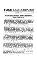 Public Health Reports  V 30 No 1 January 1 1915