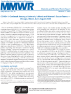 COVID19 Outbreak Among a Universitys Mens and Womens Soccer Teams  Chicago Illinois JulyAugust 2020
