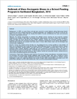 Outbreak of Mass Sociogenic Illness in a School Feeding Program in Northwest Bangladesh 2010