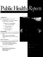 Public Health Reports  v 112 no 4  table of contents