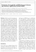 Evaluation of Aneuploidy and DNA Damage in Human Spermatozoa Applications in Field Studies