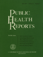 Public health reports  v 72 no 7  cover