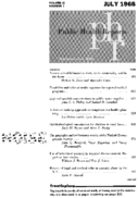 Public health reports  v 83 no 7  table of contents