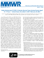 Safety Monitoring of COVID19 Vaccine Booster Doses Among Persons Aged 1217 Years  US December 9 2021February 20 2022