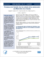 Prvalence de lobsit chez les enfants et les adolescents aux tatsUnis et au Canada