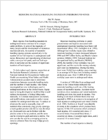 Reducing Materials Handling Injuries in Underground Mines