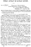 Weekly abstract of sanitary reports  v 3 no 32 August 10 1888
