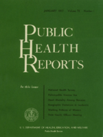 Public health reports  v 72 no 1 cover