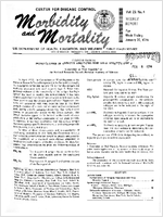 Morbidity and Mortality Weekly Report Vol 23 No 4 week ending January 26 1974