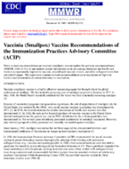 Morbidity and Mortality Weekly Report Recommendations and Reports December 13 1991  Vol 40  No RR14